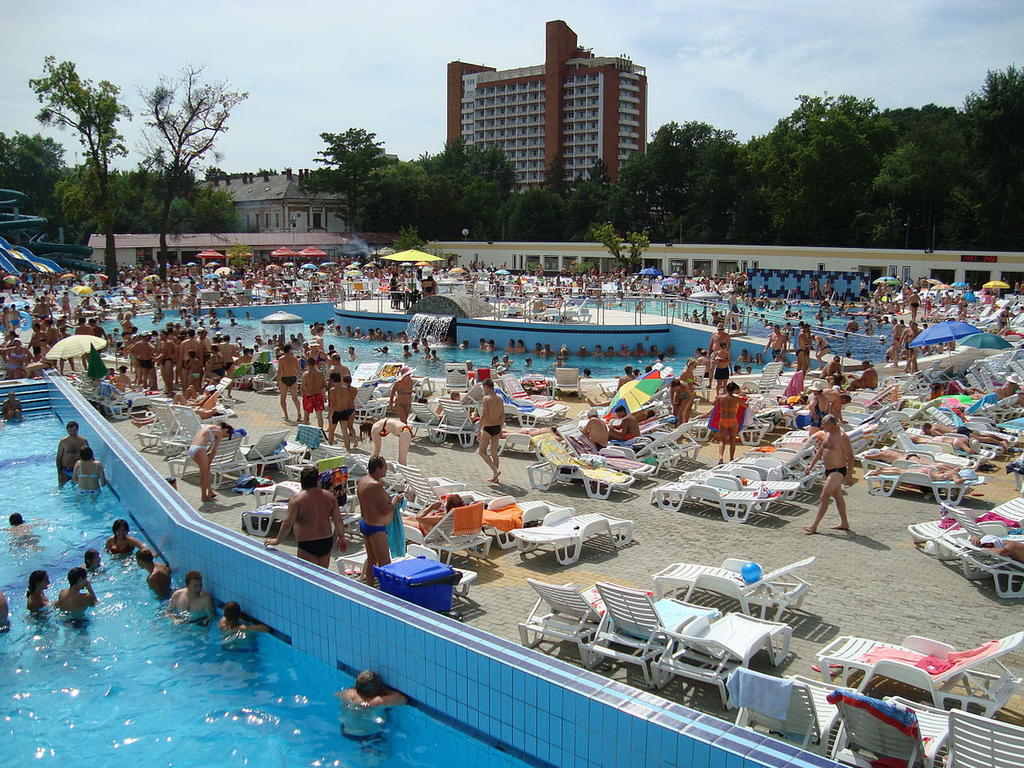 Apartmán Garsoniera Cristina Băile Felix Exteriér fotografie